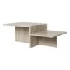 Ferm LIVING Table Basse Distinct, Travertin -ferm LIVING Magasin 1005362762 1