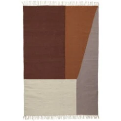 Ferm LIVING Tapis Kilim, Borders, 160 X 250 cm