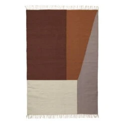 Ferm LIVING Tapis Kilim, Borders, 140 X 200 cm