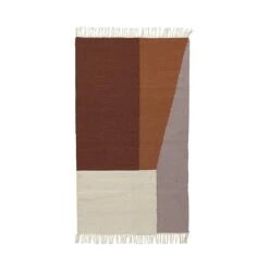 Ferm LIVING Tapis Kilim, Borders, 80 X 140 cm