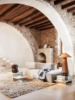 Ferm LIVING Lampadaire Dou, Naturel -ferm LIVING Magasin 1104263937 3 1653310840 1800x