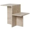 Ferm LIVING Table D’appoint Distinct, Travertin -ferm LIVING Magasin 1168FermLiving 19 TH