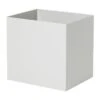 Ferm LIVING Pot Plant Box, Carré, Gris Clair