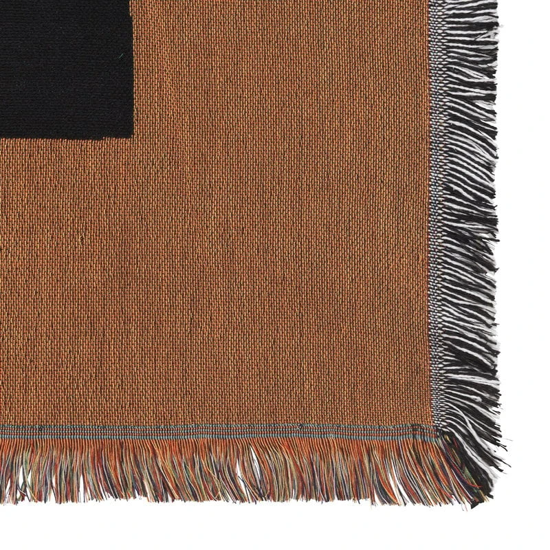 Ferm LIVING Couverture Mirage, Moutarde 4 Ferm LIVING Couverture Mirage, Moutarde – Image 2