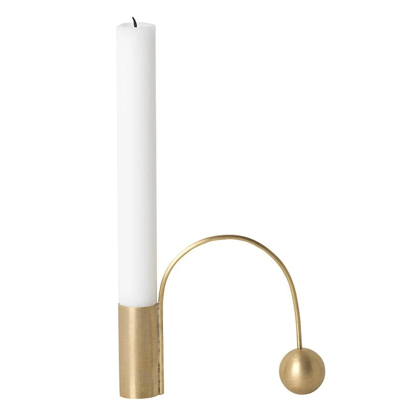 Ferm LIVING Bougeoir Balance, Laiton 3 Ferm LIVING Bougeoir Balance, Laiton