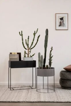 Ferm LIVING Pot Plant Box, Carré, Gris Clair -ferm LIVING Magasin 19 10016