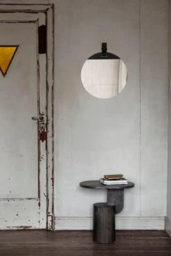 Ferm LIVING Table D'appoint Insert, Frêne Teinté Noir -ferm LIVING Magasin 20 9245 1