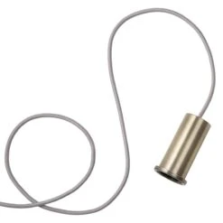 Ferm LIVING Socket Pendant Low, Laiton
