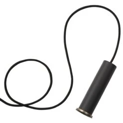 Ferm LIVING Socket Pendant High, Noir