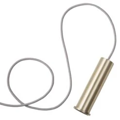 Ferm LIVING Socket Pendant High, Laiton