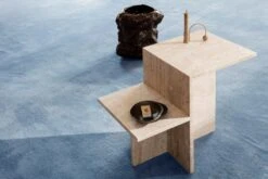 Ferm LIVING Table D’appoint Distinct, Travertin -ferm LIVING Magasin 230 17898