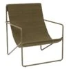 Ferm LIVING Fauteuil Lounge Desert, Olive -ferm LIVING Magasin 3009FermLiving AK