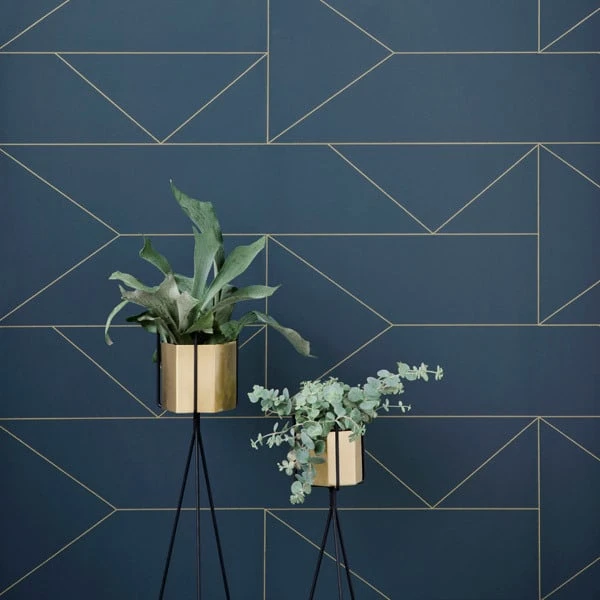 Ferm LIVING Pot Hexagon XL, Laiton 4 Ferm LIVING Pot Hexagon XL, Laiton – Image 2