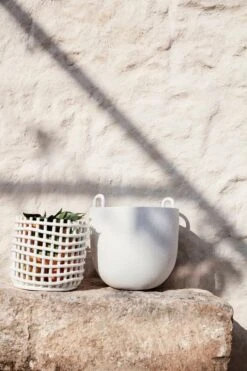 Ferm LIVING Grand Pot Speckle, Blanc Cassé -ferm LIVING Magasin 48 1490 1