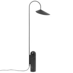 Ferm LIVING Lampadaire Arum, Noir