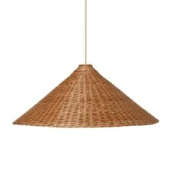 Ferm LIVING Abat-jour Dou 68 cm, Naturel