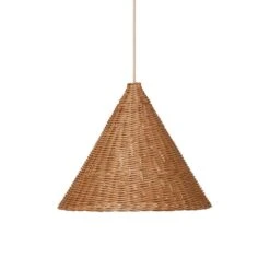 Ferm LIVING Abat-jour Dou 45 cm, Naturel