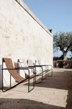 Ferm LIVING Fauteuil Lounge Desert, Noir - Soil -ferm LIVING Magasin 51 1456 1