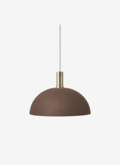 Ferm LIVING Socket Pendant Low, Laiton -ferm LIVING Magasin 51062B5140 Dome