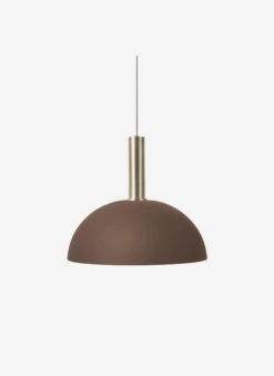 Ferm LIVING Socket Pendant High, Laiton -ferm LIVING Magasin 51072B5140 Dome
