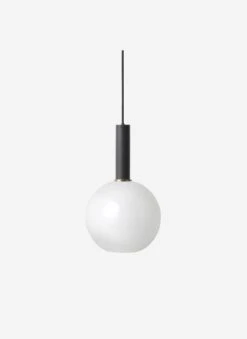 Ferm LIVING Socket Pendant High, Noir -ferm LIVING Magasin 51092B5148 Opal 1