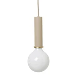 Ferm LIVING Suspension Socket High, Cashmere