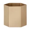 Ferm LIVING Pot Hexagon L, Laiton 1 Ferm LIVING Pot Hexagon L, Laiton -ferm LIVING Magasin 545FermLiving 20 TH