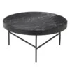 Ferm LIVING Table Marble, Grand Modèle, Noir