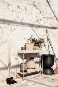 Ferm LIVING Plant Box, Deux niveaux, Cashmere -ferm LIVING Magasin 56 1492