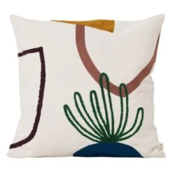 Ferm LIVING Coussin Mirage, Island