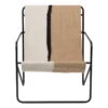 Ferm LIVING Fauteuil Lounge Desert, Noir - Soil -ferm LIVING Magasin 62fermliving desert tuoli black soil ma