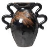 Ferm LIVING Vase De Table Verso, Noir - brun