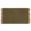 Ferm LIVING Tapis Block, 80 X 50 Cm, Olive - Naturel -ferm LIVING Magasin 656FermLiving AK