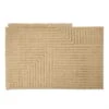 Ferm LIVING Petit Tapis En Laine Crease, Light Sand 1 Ferm LIVING Petit Tapis En Laine Crease, Light Sand -ferm LIVING Magasin 659FermLiving AK