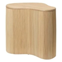 Ferm LIVING Table De Rangement Isola, 50 cm, Naturel