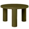 Ferm LIVING Table Basse Post, 65 cm, Vert Olive