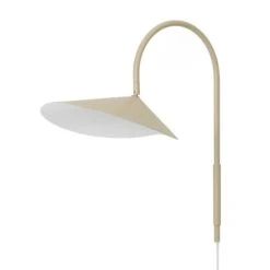 Ferm LIVING Lampe Murale Pivotante Arum, Cashmere