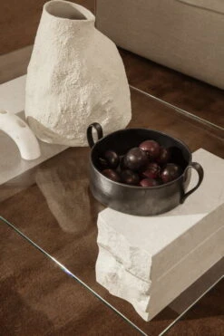 Ferm LIVING Table Basse Mineral, Marbre Bianco Curia -ferm LIVING Magasin 77 1344