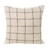 Ferm LIVING Coussin Calm, 50 x 50 cm, Camel - Noir -ferm LIVING Magasin 8ferm living 20 TH