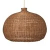Ferm LIVING Abat-jour Braided Belly, Naturel