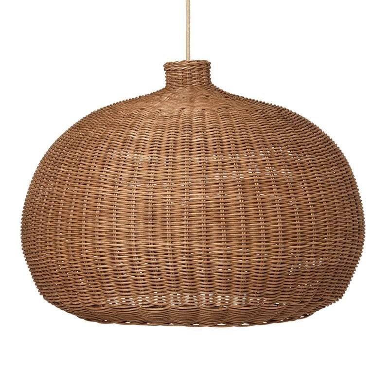Ferm LIVING Abat-jour Braided Belly, Naturel 3 Ferm LIVING Abat-jour Braided Belly, Naturel