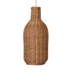 Ferm LIVING Abat-jour Braided Bottle, Naturel