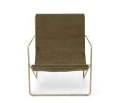 ferm LIVING Magasin -ferm LIVING Magasin Desert Lounge Chair Cashmere Olive 1