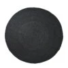 Ferm LIVING Grand Tapis Rond En Jute Eternal, Noir -ferm LIVING Magasin Eternal pyorea juuttimatto iso musta TM