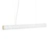 Ferm LIVING Suspension Vuelta, 100 cm, Blanc - laiton -ferm LIVING Magasin FL1104263020 fermLIVING VueltaPendant 100 WhiteBrass pack 1 kb