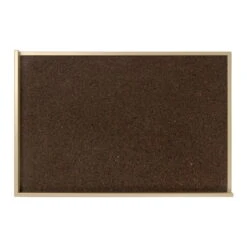 Ferm LIVING Tableau D’affichage Kant, 63 x 96 cm, Marron - Cashmere