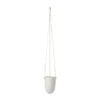 Ferm LIVING Petit Pot Suspendu Speckle, Blanc Cassé -ferm LIVING Magasin Speckle Pot amppeli pieni luonnonvalkoinen TM