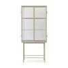 Ferm LIVING Cabinet Vitrine Haze - Reeded -ferm LIVING Magasin cabinet vtrine haze