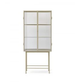 Ferm LIVING Cabinet Vitrine Haze - Reeded
