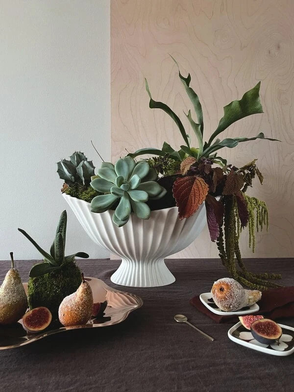 Ferm LIVING Centre De Table Fountain, Blanc Cassé 7 Ferm LIVING Centre De Table Fountain, Blanc Cassé – Image 6